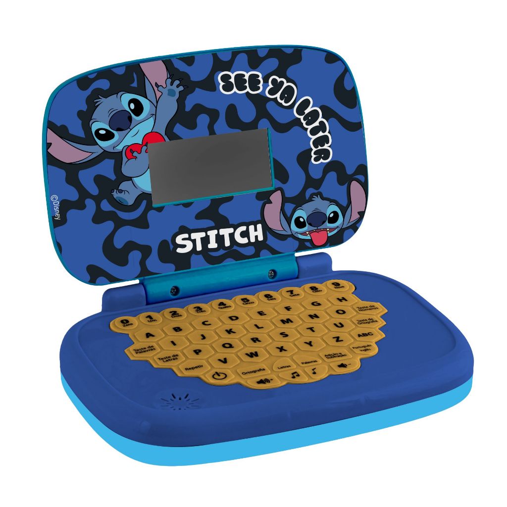 💻 Laptop Infantil Educativo Bilíngue Stitch – Candide Disney | 6 ...