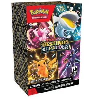 COMBO DE BOOSTER POKEMON DESTINOS DE PALDEA