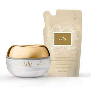 Creme Hidratante Acetinado Lily O Boticário 250 ml em Oferta na Shopee