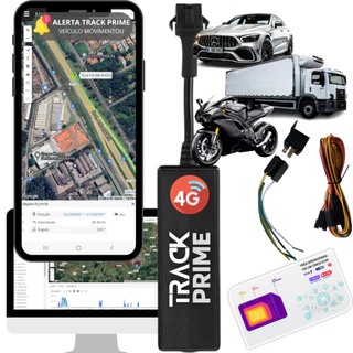 Rastreador Veicular 4g Gps Carro Moto Caminhão Localizador e Bloqueador
