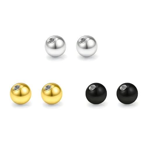 Kit com 2 bolinhas para Reposição de Piercing