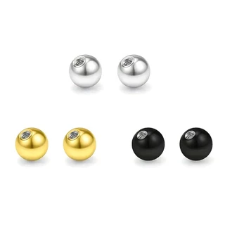 Kit com 2 bolinhas para Reposição de Piercing