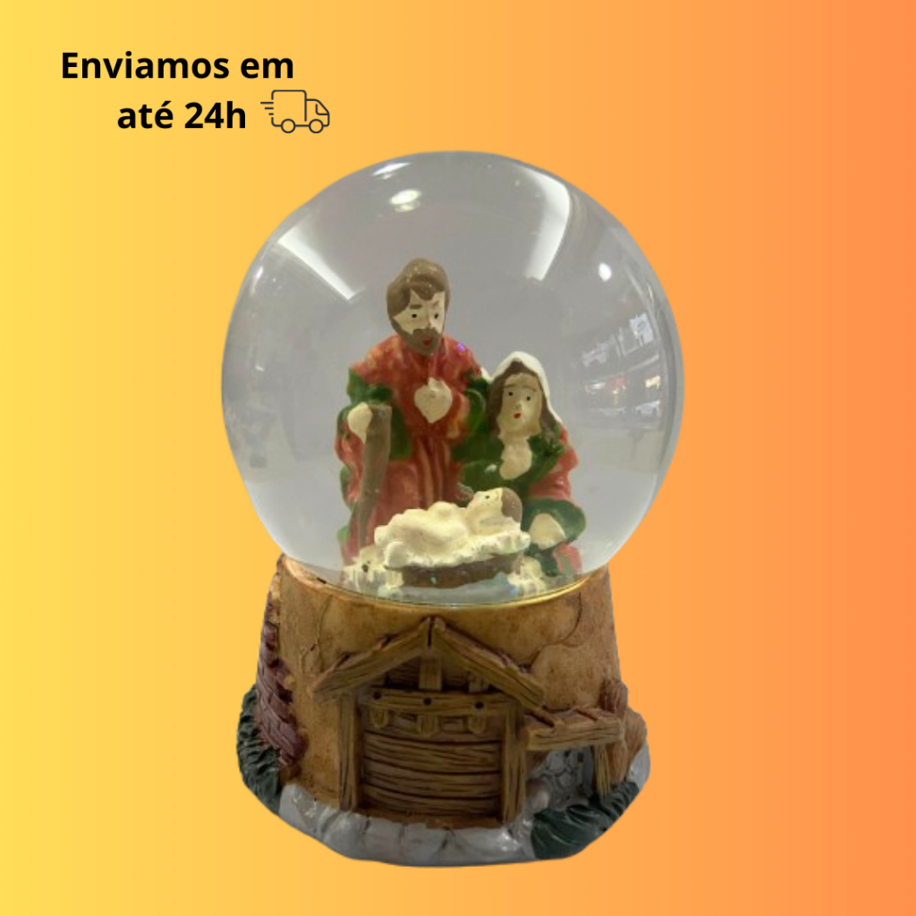 Globo Médio De Neve Natal