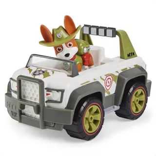 Tracker E Veículo Patrulha Canina Jeep Brinquedo Floresta