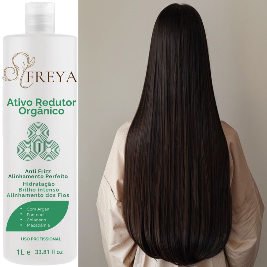 Progressiva organica Freya : Profissional 1000ml | Liso Absurdo Alisa ...