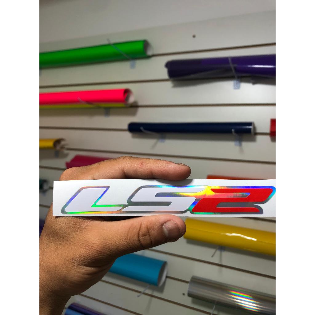Adesivos LS2 para moto bike e capacetes | Shopee Brasil