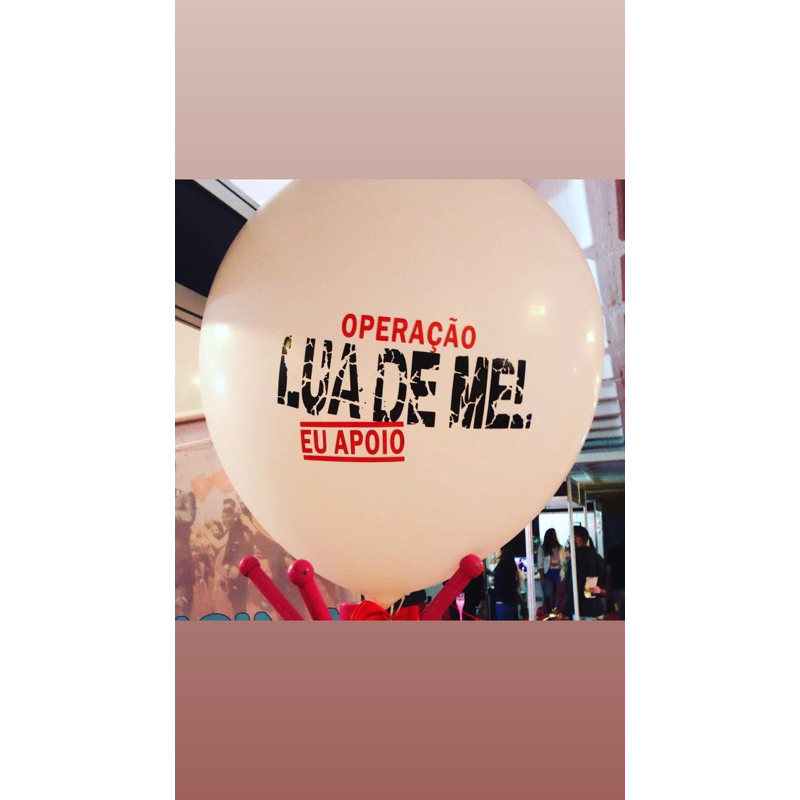 Balão operação lua de mel