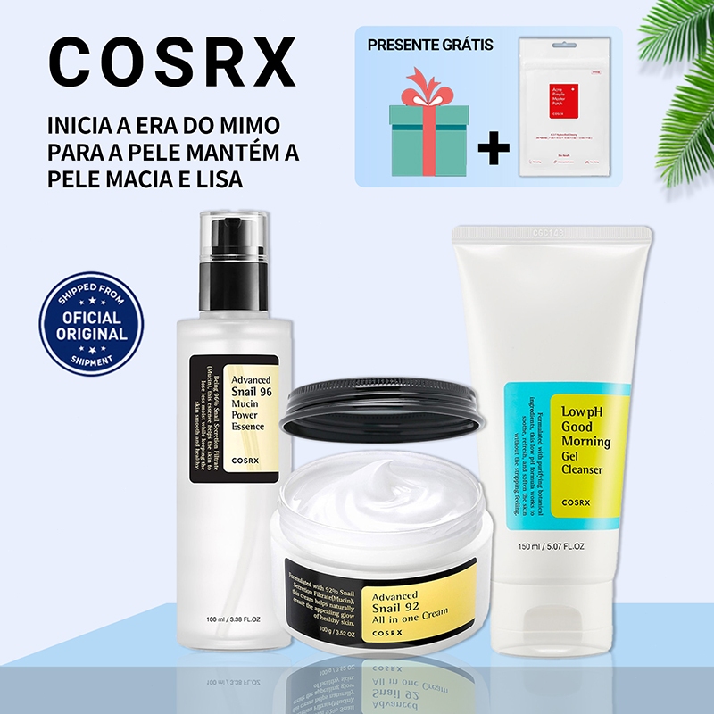 COSRX Skincare Duo Para Todos Os Problemas De pele: Hidratante ...