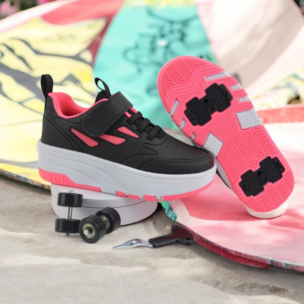 Tenis De Rodinha Nike Tênis Infantil Feminino De Rodinha De Led