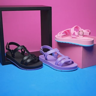 Kit 3 Pares Sandália Infantil Feminina Papete Birken Lançamento Barato