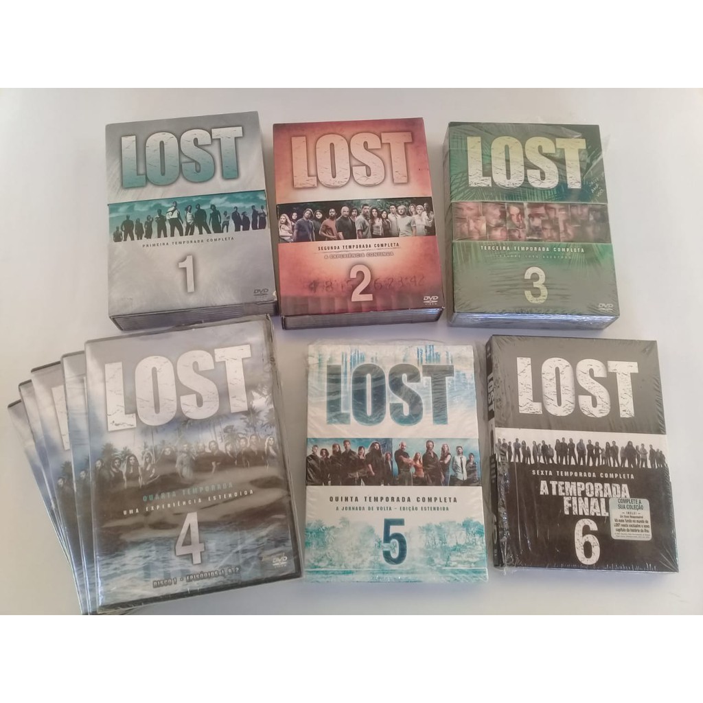 DVD Box Individual Lost - Primeira Temporada/Segunda Temporada | Shopee ...
