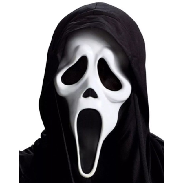 Mascara de Hallowen Panico Latéx - Pronta entrega