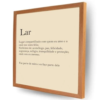Quadro para caixa de luz resina 43x43 LAR fundo bege
