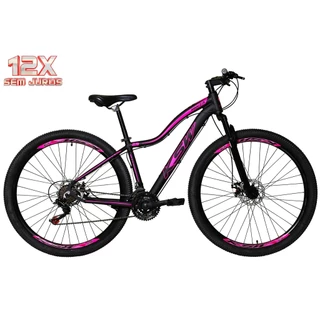 Bicicleta Aro 29 KSW Mwza Feminina Alumínio 24v Freio a Disco Garfo Suspensão Mountain Bike Mulher em Oferta na Shopee