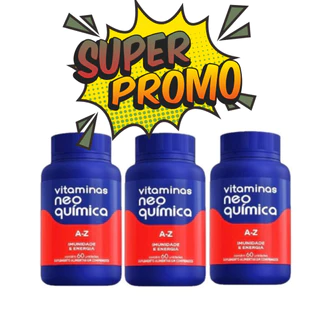 Kit 03 unidades de Vitamina Neo Química AZ (LEIA A DESCRIÇÃO)