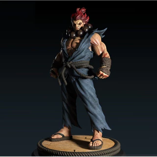 Akuma Street Fighter Action Figure Boneco Colecionável Estátua em Resina Alta Qualidade