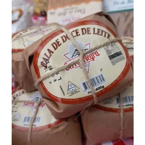 Bala de doce de leite Serra Negra 400g