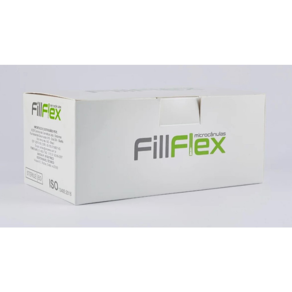 Microcanula 21Gx50 Fillflex caixa com 20 | Shopee Brasil