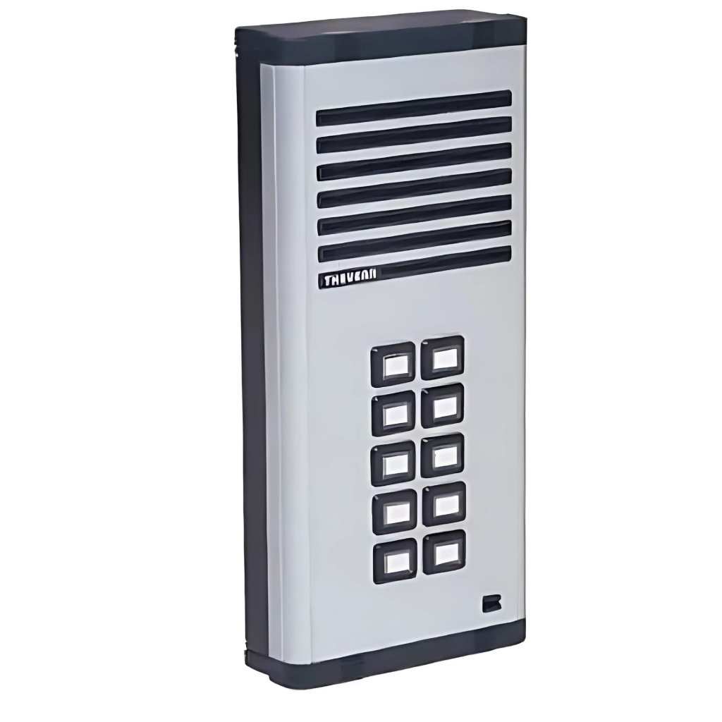 Porteiro Eletrônico Coletivo Danúbio 10 Pontos Thevear | Shopee Brasil