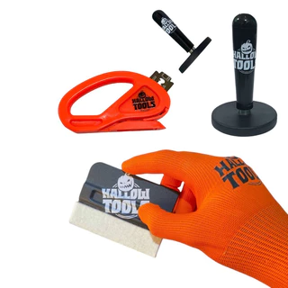 Kit para Envelopamento Comunicação Visual Espátula Magnética Profissional - Hallow Tools