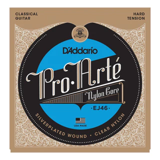D'addario Pro-arté Ej46 Encordoamento Para Violão Nylon Nylon Core