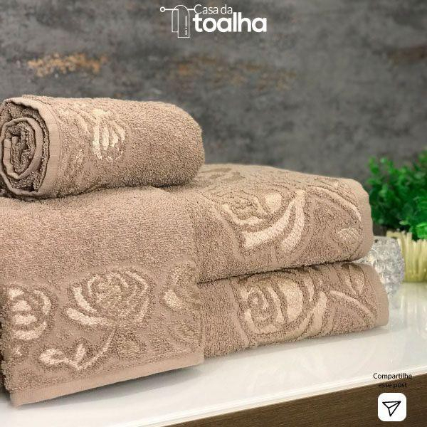 Kit 3 Toalha de Banho Gigante 150x75cm 450g 100% Algodão Alta Qualidade