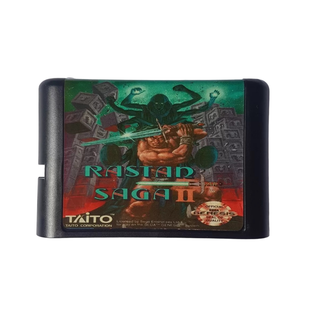 Rastan Saga 2 Ii Nastar Warrior Sega Mega Drive Genesis Tectoy | Shopee ...