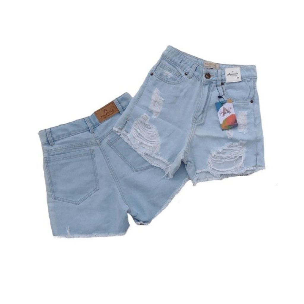 bermuda infantil menina short jeans feminino chorte juvenil feminina ...