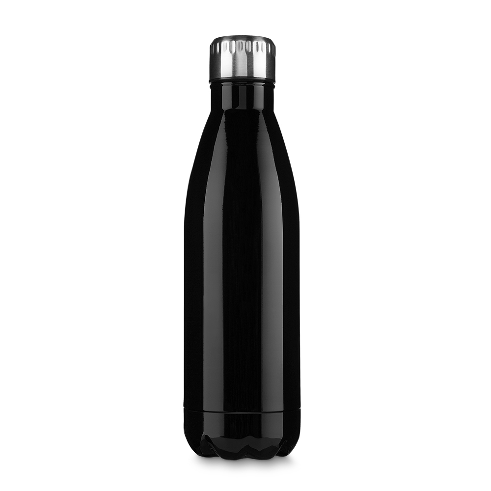 Garrafa Aço Inox Tampa Com Frisos Academia Caminhada Treino750ml