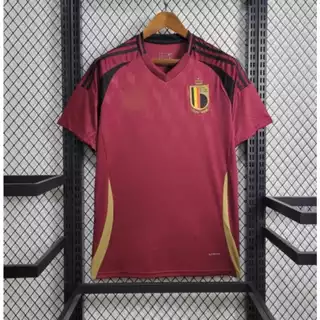 Camisa de Time Futebol Seleção Belgi Euro 2024
