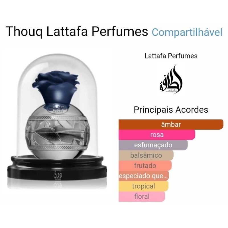 Perfume Lattafa Thouq Pride 80ml Unisex Eau De Parfum