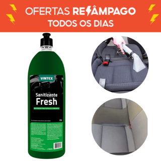 Sanitizante Fresh Limpa Estofados Contra Fungos Bactérias Sofá Banco Carro 1,5l Vonixx