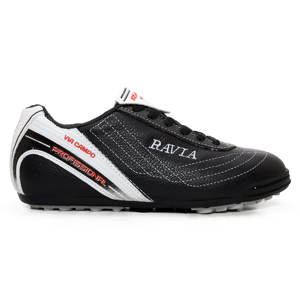 Chuteira Society Profissional Original Em Couro Legitimo Ravia | Shopee ...