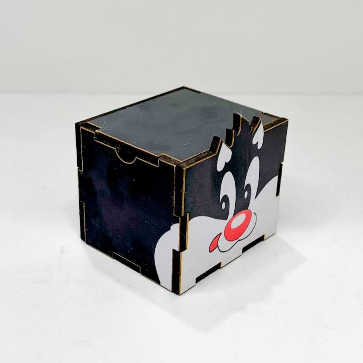 5/10/15/20PCS Mini Cubos Baby Looney Tunes em MDF - Lembrancinha Porta ...
