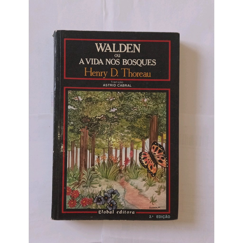 Livro Walden Ou A Vida Nos Bosques | Shopee Brasil