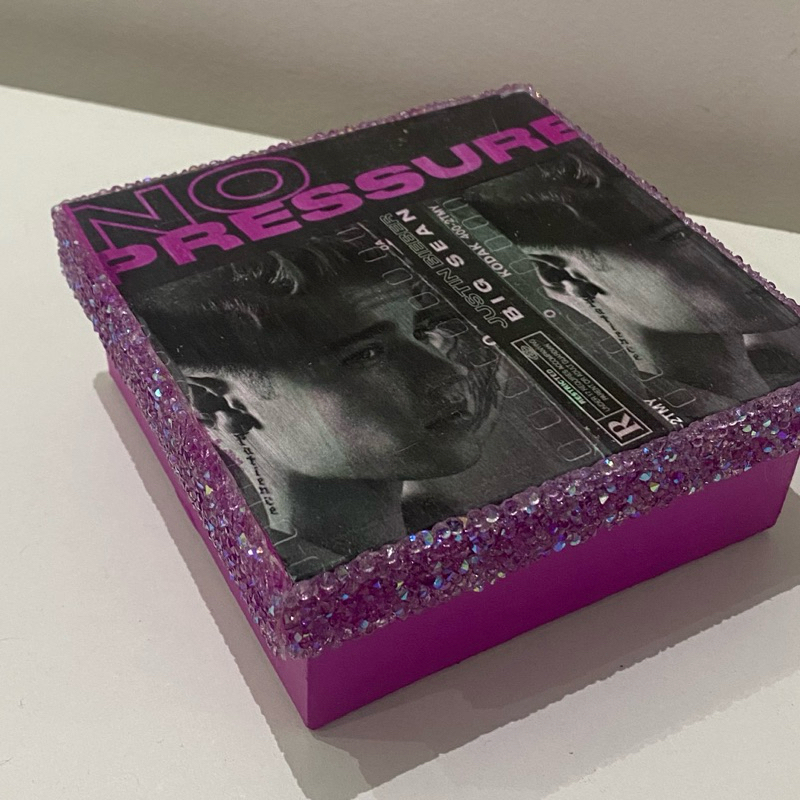 期間限定出品！Celaris Justin Bieber SWAG ケースセット Caixa personalizada justin Bieber no pressure purpose swag (leia