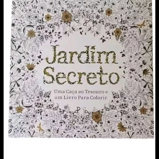 Livro para colorir Jardim Secreto 10 páginas
