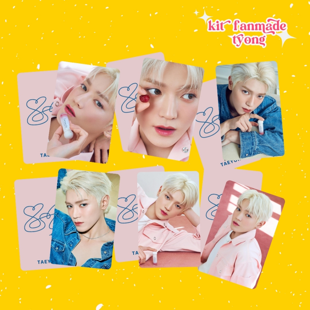 KIT TAEYONG SINGLES FANMADE: photocard - kpop