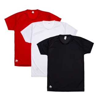3 Camisetas Fit Masculina Casual - Treino - Academia - Esportes - Exercícios - Corrida - Futebol