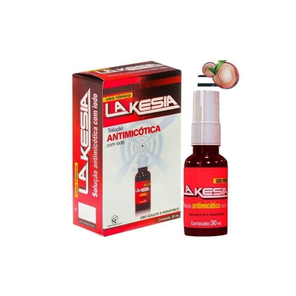 Lakesia Solução Antimicótica Micose Unha 30ml Original | Shopee Brasil