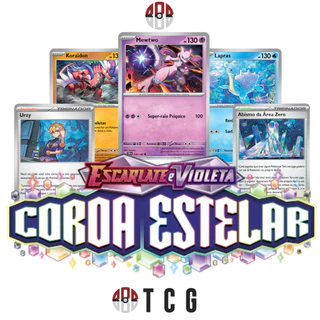 Todas Cartas comuns, incomuns e raras Coleção Coroa Estelar (EV 07) - Pokémon TCG Original COPAG