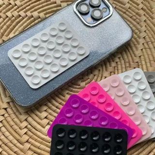 Suporte De Silicone Com Ventosa Para Capinha Celular e Para Uso Diário