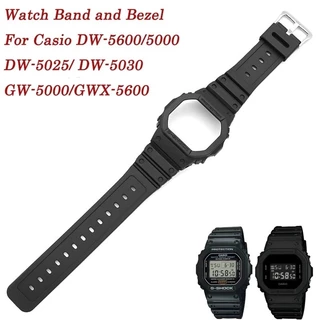 Kit Capa + Pulseira Casio G-shock Dw-5600 Prata