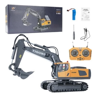 escaveira controle remoto trator Recarregável RC 1:20 e 11 canais bateria premium