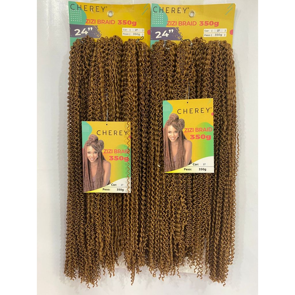 Kit com 2 Miojinhos Kanekalon Micro Zizi – Pacotão 320g Cherey
