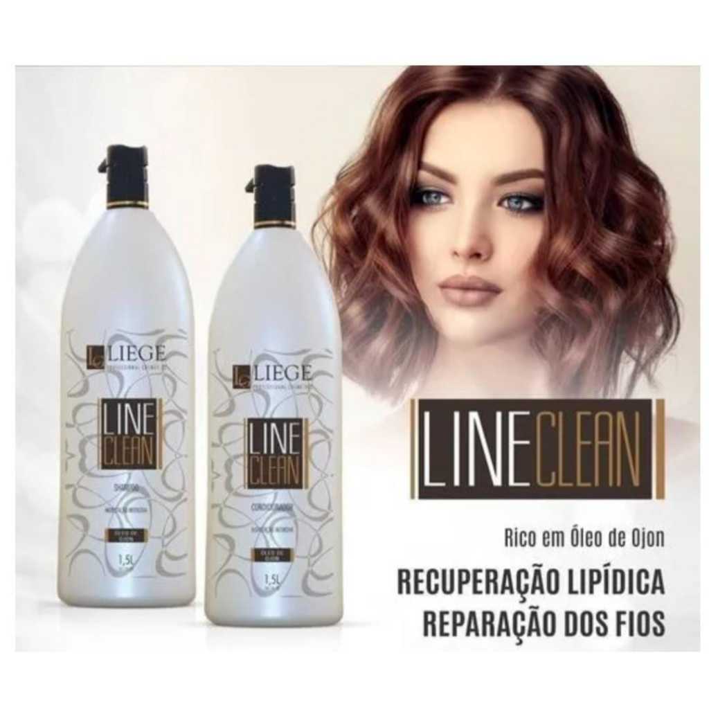 SHAMPOO LINE CLEAN LIEGE 1,5L | Shopee Brasil