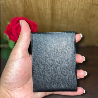 Carteira Masculina Tradicional Couro Legitimo Toda Forrada Com Porta Cartões Slim Espaço Oculto Para Guardar Dinheiro