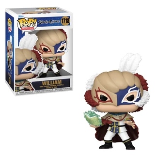 FUNKO POP ANIMATION BLACK CLOVER - WILLIAM 1718 NOVO ORIGINAL em Oferta na Shopee