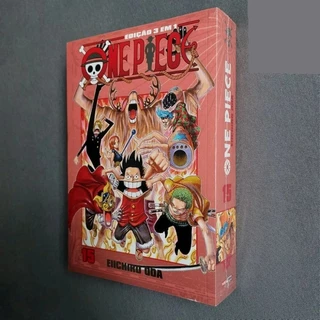 Mangá: One Piece 3 em 1 Vol. 15 (Novo - Lacrado) Eiichiro Oda - Panini Comics