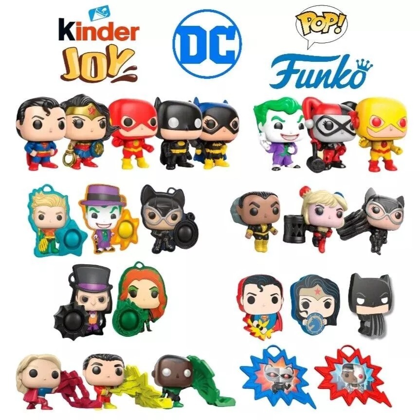 Kinder Joy DC Comics | Shopee Brasil